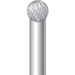 ナカニシ　超硬アロイカッター　球（アロイカット）　刃径８．０ｍｍ　刃長８．０ｍｍ　24671　1 本