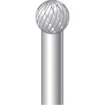 나카니시 초경 합금 커터 구 (합금 컷) 날 직경 8.0mm 날 길이 8.0mm 24672 1 개