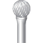 나카니시 초경 합금 커터 구 (합금 컷) 날 직경 12.7mm 날 길이 12.7mm 24673 1 개