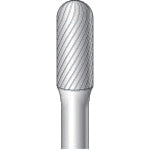 ナカニシ　超硬カッター　円筒先丸（シングルカット）刃径８．０ｍｍ刃長１９．０ｍｍ　26072　1 本