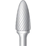 Nakanishi Carbide Cutter Bullet (Single Cut) Blade Diameter 12.7mm Blade Length 25.0mm 26093 1 piece
