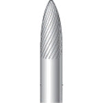 ナカニシ　超硬カッター　砲弾（シングルカット）　刃径６．０ｍｍ　刃長１６．０ｍｍ　26111　1 本