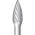 ナカニシ　超硬カッター　砲弾（ダブルカット）　刃径９．５ｍｍ　刃長２０．０ｍｍ　26123　1 本