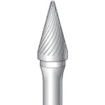 ナカニシ　超硬カッター　テーパー（シングルカット）刃径９．５ｍｍ刃長１６．０ｍｍ　26133　1 本