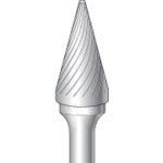 나카니시 초경 커터 테이퍼(싱글 컷) 날 직경 12.7mm 날 길이 22mm 26134 1개