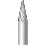 Nakanishi Carbide Cutter Tapered (Double Cut) Blade Diameter 6.0mm Blade Length 13.0mm 26141 1 piece
