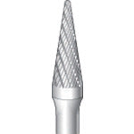 나카니시 초경 커터 테이퍼(더블 컷) 날 직경 8.0mm 날 길이 22.0mm 26162 1개