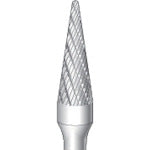 Nakanishi Carbide Cutter Tapered (Double Cut) Blade Diameter 9.5mm Blade Length 27.0mm 26163 1 piece