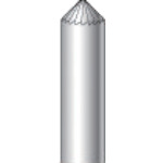 ナカニシ　超硬カッター　テーパー（シングルカット）刃径６．０ｍｍ　刃長３．０ｍｍ　26221　1 本