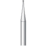 ナカニシ　精密スチールカッター　（１２本入）　球　刃径０．５ｍｍ　刃長０．５ｍｍ　33012　1 PK