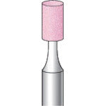 ナカニシ　軸付砥石　（１０本入）　粒度＃１００　ピンク　円筒　外径６ｍｍ　42813　1 PK