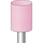 ナカニシ　軸付砥石　（１０本入）　粒度＃６０　ピンク　円筒　外径１６ｍｍ　42825　1 PK