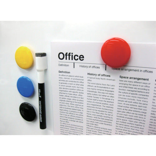 Mag-X Color Button 20Φ6P-Blue MFCB-20-6P-B 1 PK