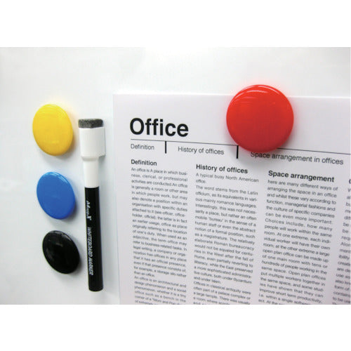 Mag-X Color Button 40Φ4P-Blue MFCB-40-4P-B 1 PK