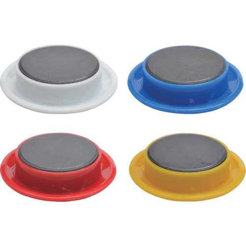 マグエックス　カラーボタン４０Φ４Ｐ−色込　MFCB-40-4P-C　1 PK