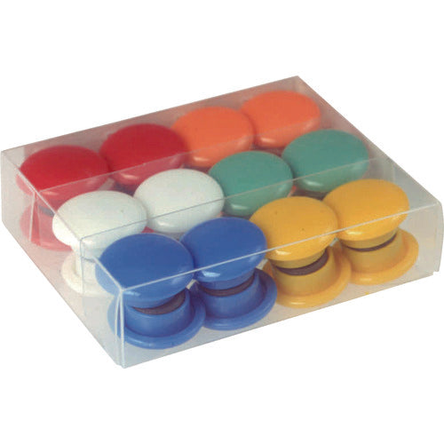 마그엑스 컬러 버튼 20 파이 색 포함 24 개들이 MFCB-20-24P-C 1 PK