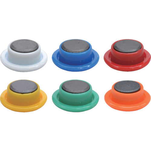 마그엑스 컬러 버튼 20 파이 색 포함 24 개들이 MFCB-20-24P-C 1 PK