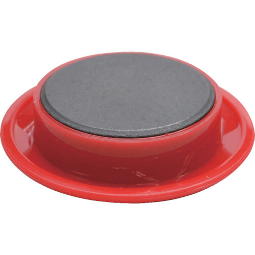 Mag-X Color Button 30mm Red 12pcs MFCB-30-12P-R 1PK
