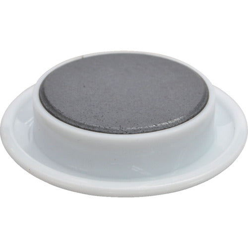 마그엑스 컬러 버튼 30 파이 화이트 12개들이 MFCB-30-12P-W 1 PK