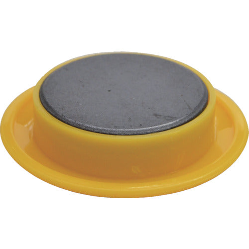 Mag-X Color Button 30mm Yellow 12pcs MFCB-30-12P-Y 1PK