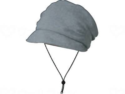 Kiyota Headguard F Type (Knit Brim Type) Gray M