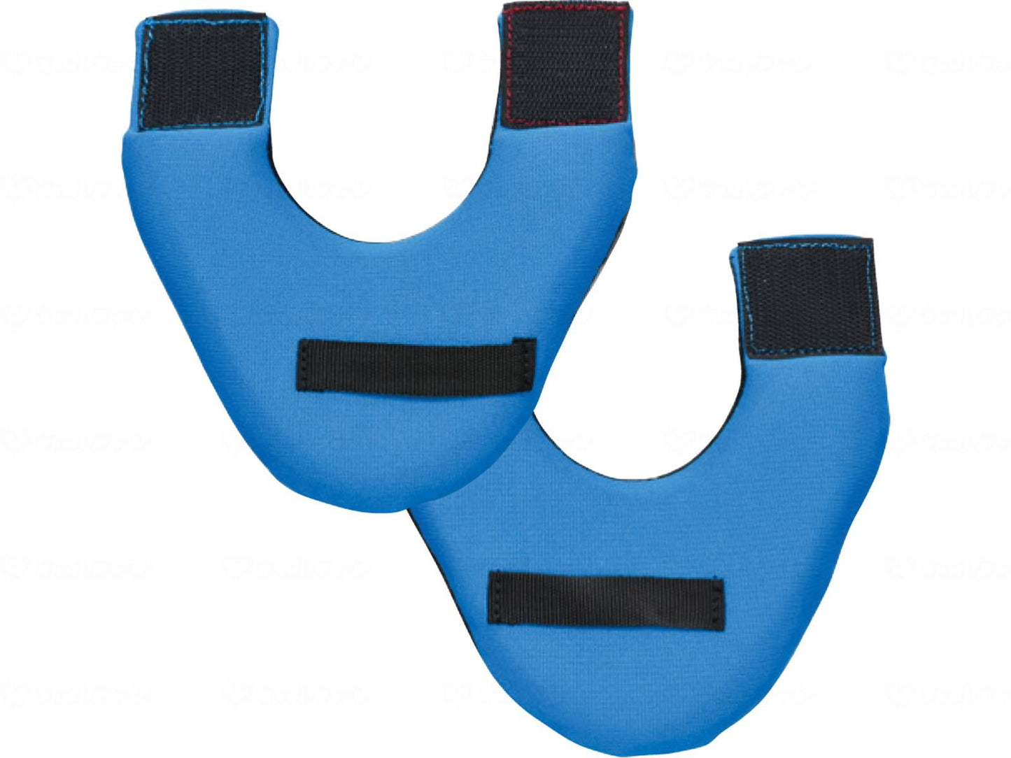 キヨタﾍｯﾄﾞｶﾞｰﾄﾞﾌｨｯﾄ専用頬ﾊﾟｯﾄﾞ ﾌﾞﾙｰ ﾌﾘｰ