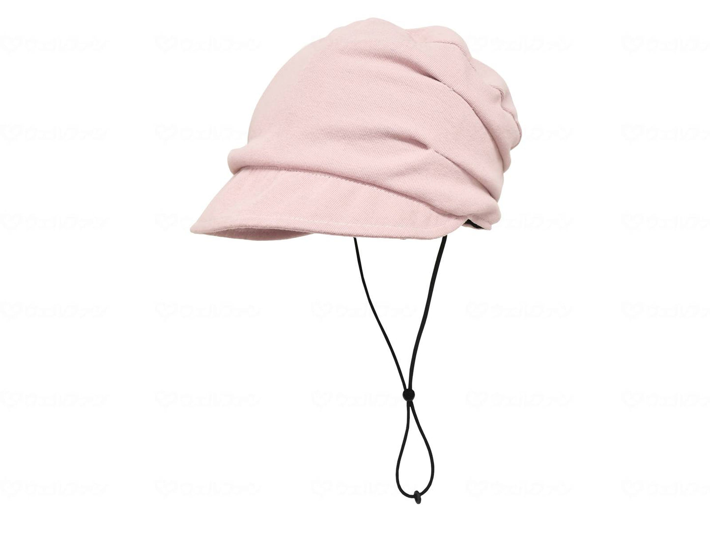 キヨタおでかけﾍｯﾄﾞｶﾞｰﾄﾞ　ﾌｫｰﾙﾃﾞｨﾝｸﾞﾆｯﾄﾌﾟﾘﾑﾀｲﾌﾟ ﾋﾟﾝｸ S