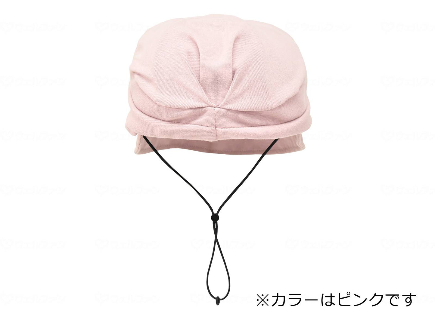 キヨタおでかけﾍｯﾄﾞｶﾞｰﾄﾞ　ﾌｫｰﾙﾃﾞｨﾝｸﾞﾆｯﾄﾌﾟﾘﾑﾀｲﾌﾟ ﾋﾟﾝｸ S