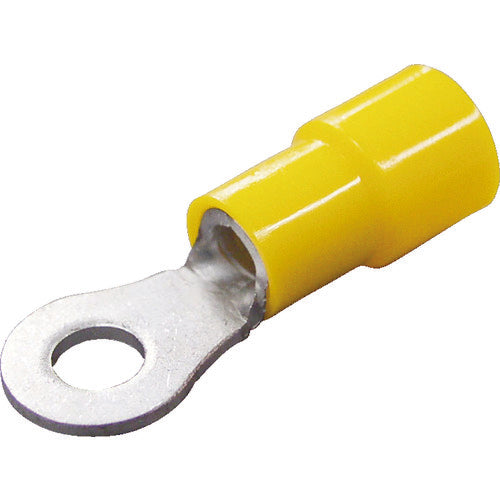 Nichifu Environmentally Friendly Insulated Round Terminal R Type (50 Pieces) Stranded Wire 2.63-6.64 Outer Dimensions 6.5mm Stud Diameter 3.2mm TMEX 5.5-3M-YEL 1 PK