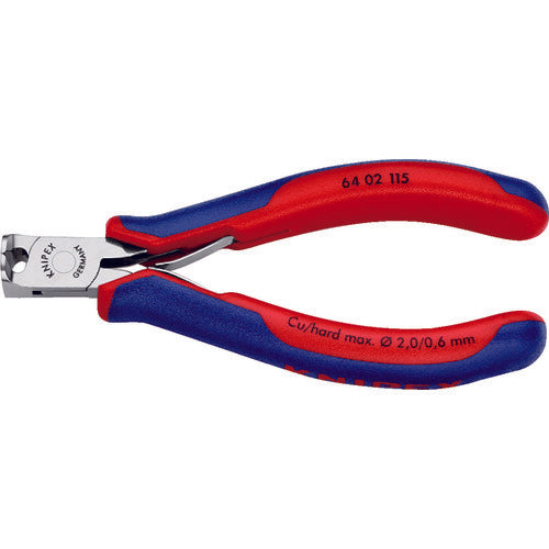 ＫＮＩＰＥＸ　６４０２−１１５　エレクトロニクスエンドカッティングニッパー　6402-115　1 丁