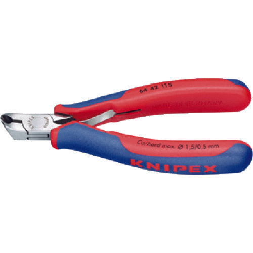 ＫＮＩＰＥＸ　６４４２−１１５　エレクトロニクスエンドカッティングニッパー　6442-115　1 丁