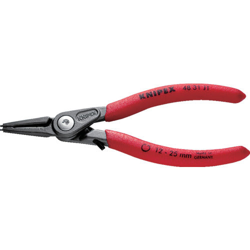 KNIPEX 4831-J1 Precision snap ring pliers for holes, straight 4831-J1, 1 piece