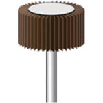 Nakanishi Flap Sander (5 pieces) Grain size #320 Outer diameter 20mm Width 10mm 49156 1 PK