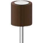 Nakanishi Flap Sander (5 pieces) Grain size #600 Outer diameter 20mm Width 20mm 49167 1 PK