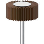 Nakanishi Flap Sander (5 pieces) Grain size #240 Outer diameter 25mm Width 10mm 49185 1 PK