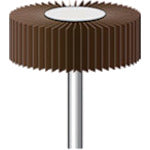 Nakanishi Flap Sander (5 pieces) Grain size #240 Outer diameter 30mm Width 10mm 49205 1 PK