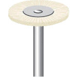 ナカニシ　毛ブラシ　ハード　豚毛　　（１０本入）　外径２０ｍｍ　50113　1 PK