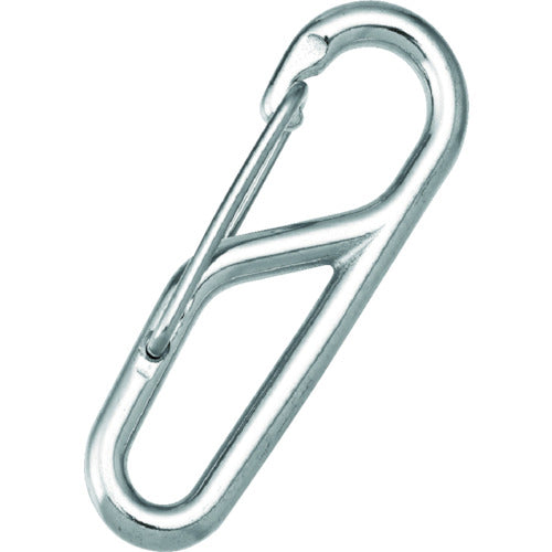 Mizumoto Stainless Steel Rope Hook, Wire Diameter 8mm, Length 104mm, B-2502, 1 pc