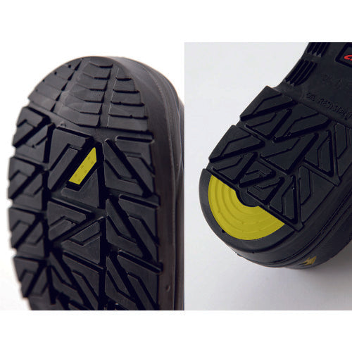 アイトス　セーフティシューズ　短靴ヒモタイプ　ブラック　２２．０ｃｍ　AZ59811-010-22.0　1 足