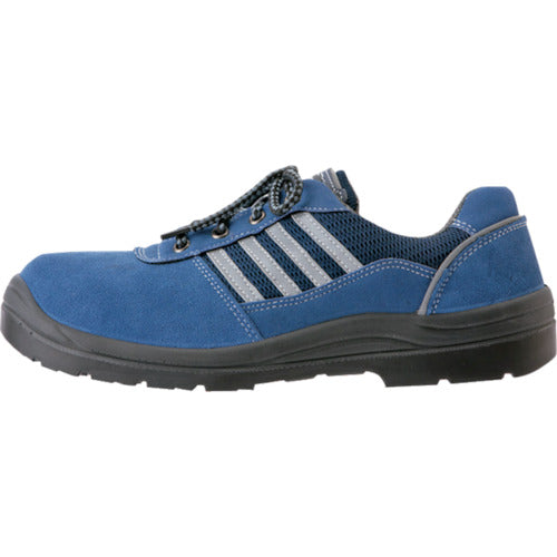 Aitos Safety Shoes, Short Shoe Lace-up Type, Navy, 23.5cm, AZ59821-008-23.5, 1 pair