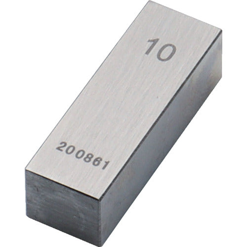 ＳＫ　鋼ブロックゲージ　１級相当品　１０．００ｍｍ　GB1-1000　1 個