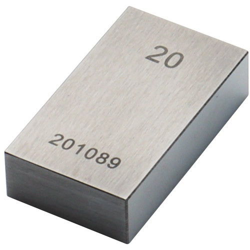 ＳＫ　鋼ブロックゲージ　１級相当品　２０．００ｍｍ　GB1-2000　1 個