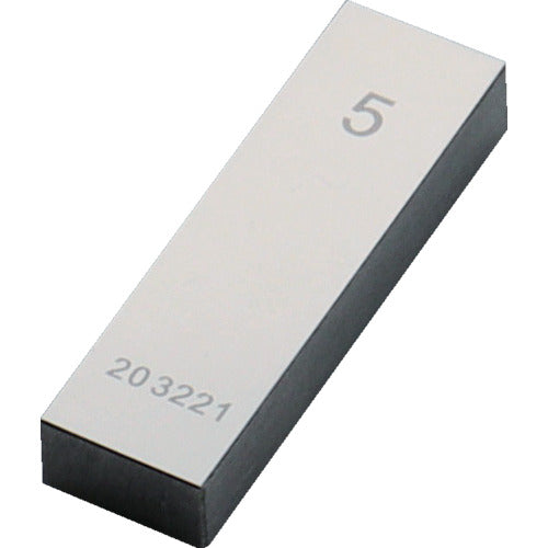SK Steel Block Gauge, Class 1 equivalent, 5.00 mm, GB1-500, 1 piece