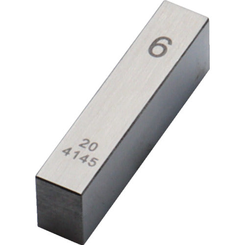 ＳＫ　鋼ブロックゲージ　１級相当品　６．００ｍｍ　GB1-600　1 個