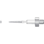 Nakanishi Electroplated Diamond File (Total Length 41mm, Blade Length 17mm, Blade Width 3mm) 60193 1 piece