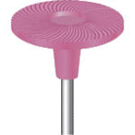 나카니시 축 부착 고무 숫돌 디스크 (5개입) 64426 1 PK