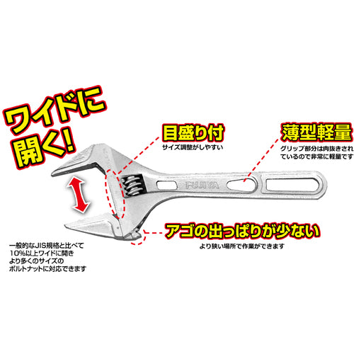 Fujiya Light Monkey 150mm FLA-28-F 1 unit