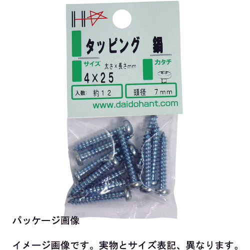 ＤＡＩＤОＨＡＮＴ　ＨＰ　ユニクロ　タッピング　鍋　３×８　３０本入　10183568　1 PK