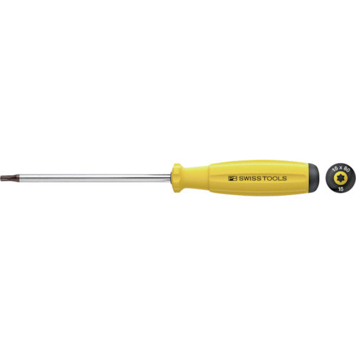 PB Swiss Tools SwissGrip Torx [R Down] Driver, T9 Tip, 8400-9-60ESD, 1 Piece