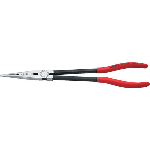 KNIPEX 니들 노즈 펜치 280mm 낙하 방지 기능 2871-280 1 쵸